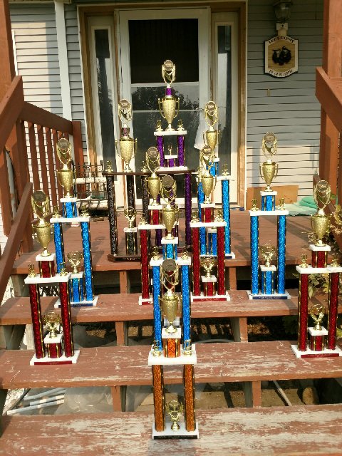 Sample Trophies from Ryan Trophies