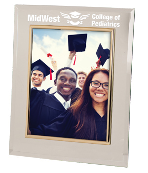 Glass Picture Frame Etched