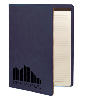 Leather Engraved Notebook Cover