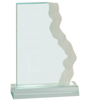 Jade Acrylic Waterfall